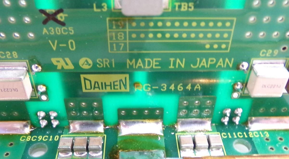 Used Daihen RG-346201 RF Generator PCB Assembly RG-3463 RG-3464A RG-3465B Lot of 6