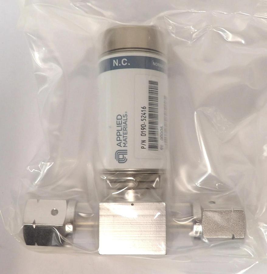 Used AMAT Applied Materials 0190-52416 Pneumatic Diaphragm Valve Lot of 2 Working