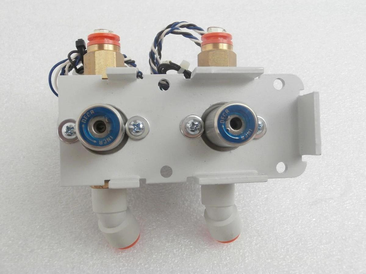 Used Autoflow FS5904CV Dual Flow Switch Assembly Edwards Vacuum Working Surplus