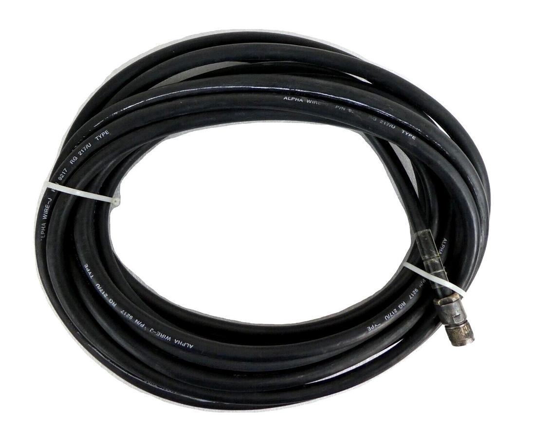 Used AMAT Applied Materials 0226-31917 RF Coaxial Cable 30 Foot Working Surplus