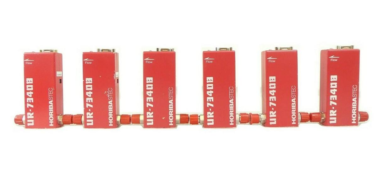 Used Horiba STEC UR-7340M0-B-UC Auto Pressure Regulator UR-7340B Lot of 6 Working