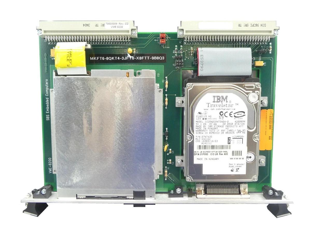 Used SBS Technologies 70000009 PCB Card VME-6220 KLA-Tencor 720-24609-000 eS31 Spare