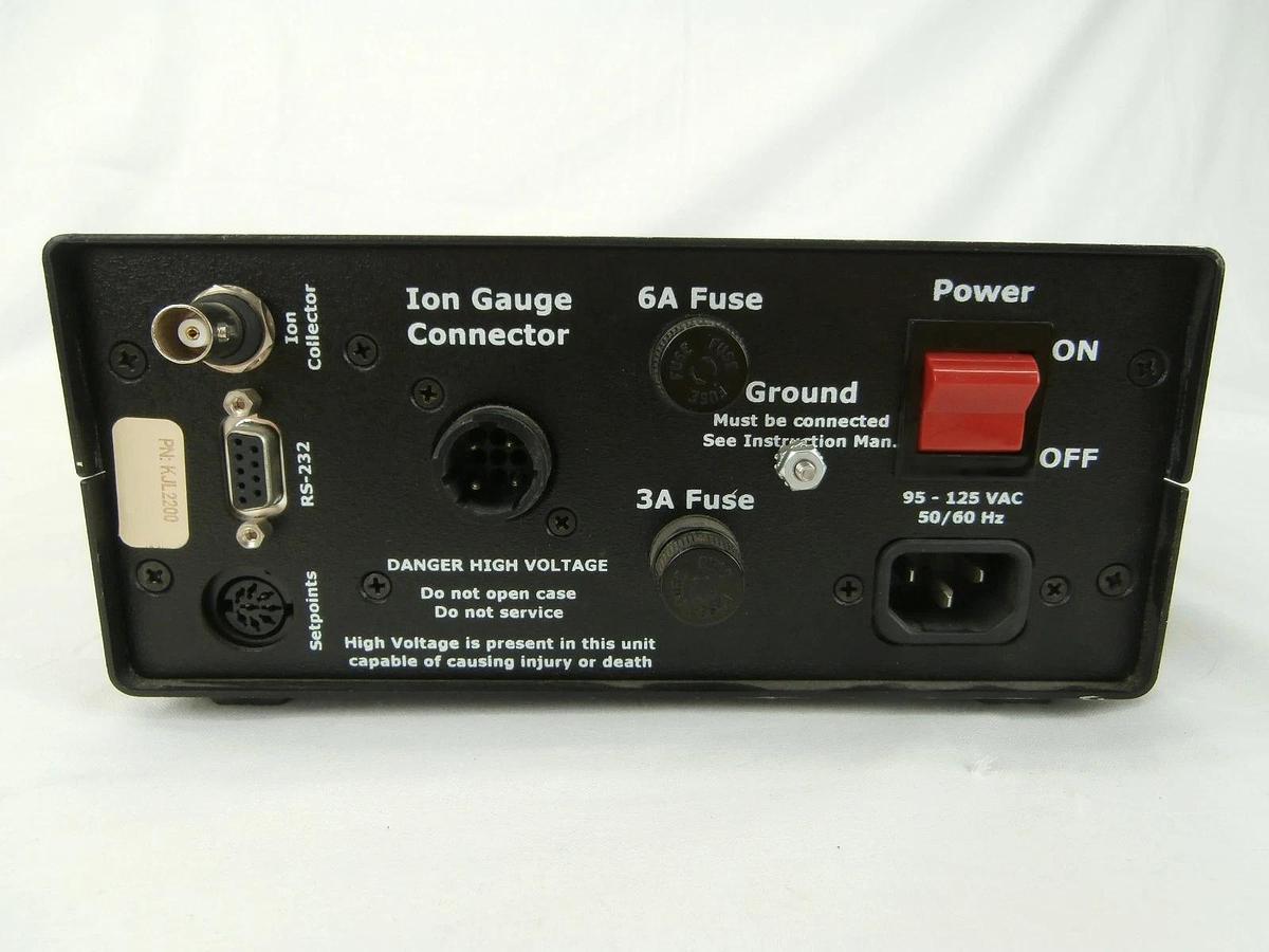 Used Kurt J. Lesker KJL2200 Ionization Gauge Controller IG2200 Working Surplus