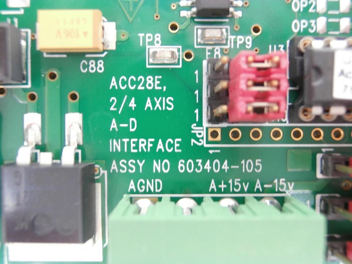 Used Delta Tau 603404-105 Hi Resolution A-D Converter PCB Card ACC-28E Working Spare