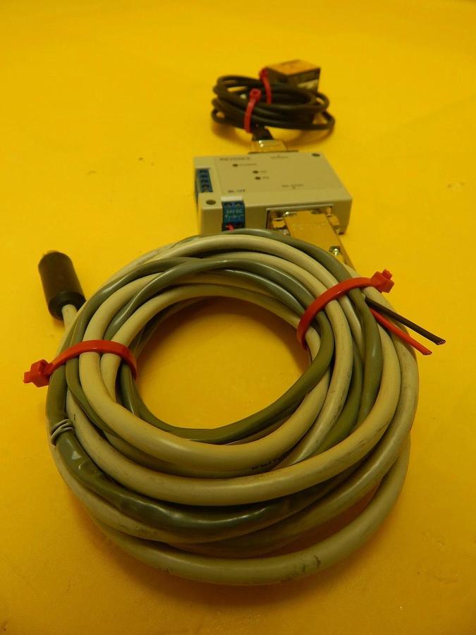 Used Keyence BL-600HA Laser Barcode Reader with BL-U2 Power Supply Zygo ARMI Used