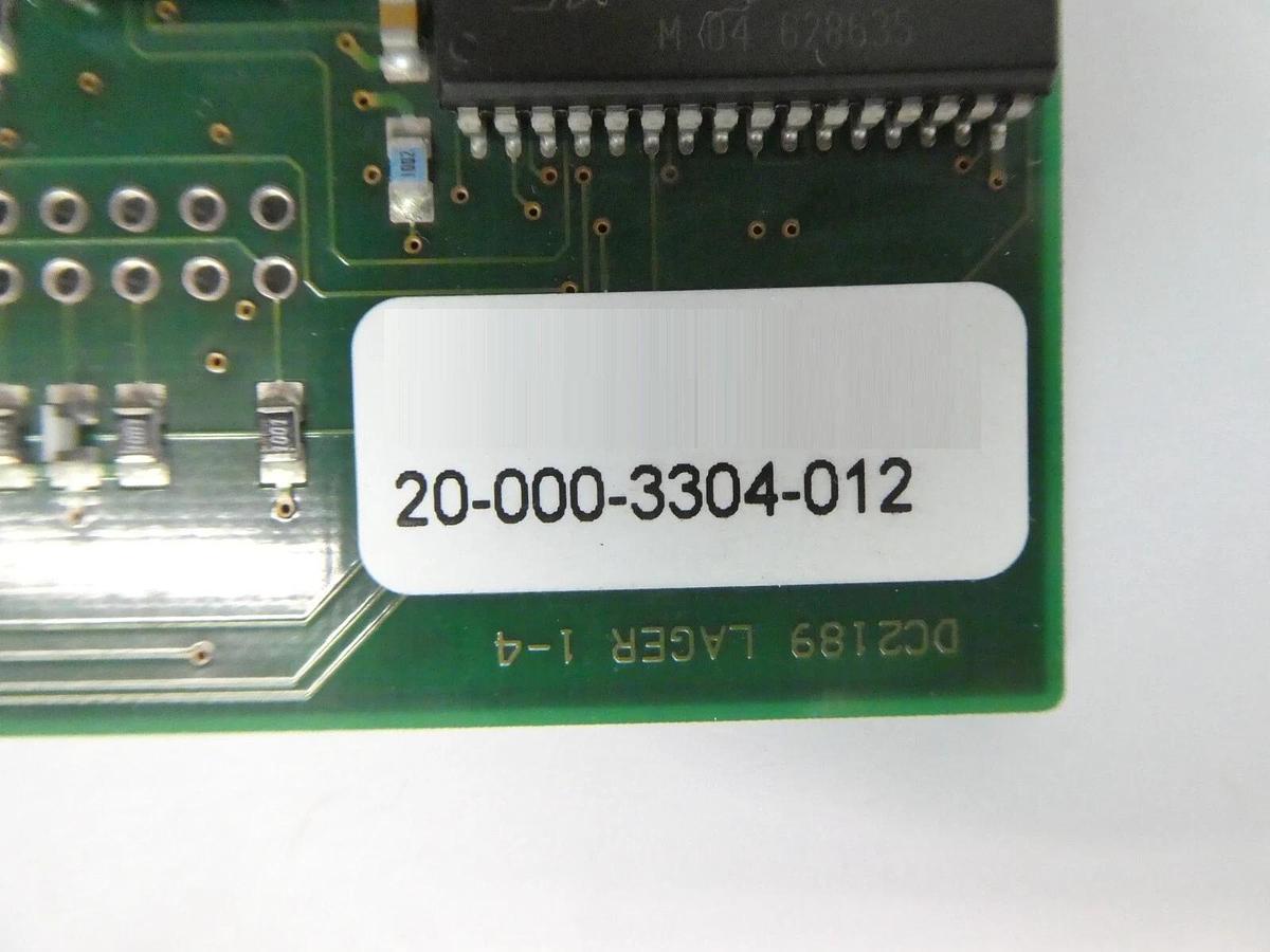 Used IVP AB 20-000-3304-012 Data Acquisition PCB Card Working Surplus