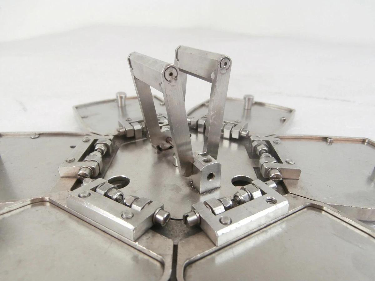 Used Veeco Jig Assembly Microetch 1201 Ion Beam Etching System Working Surplus