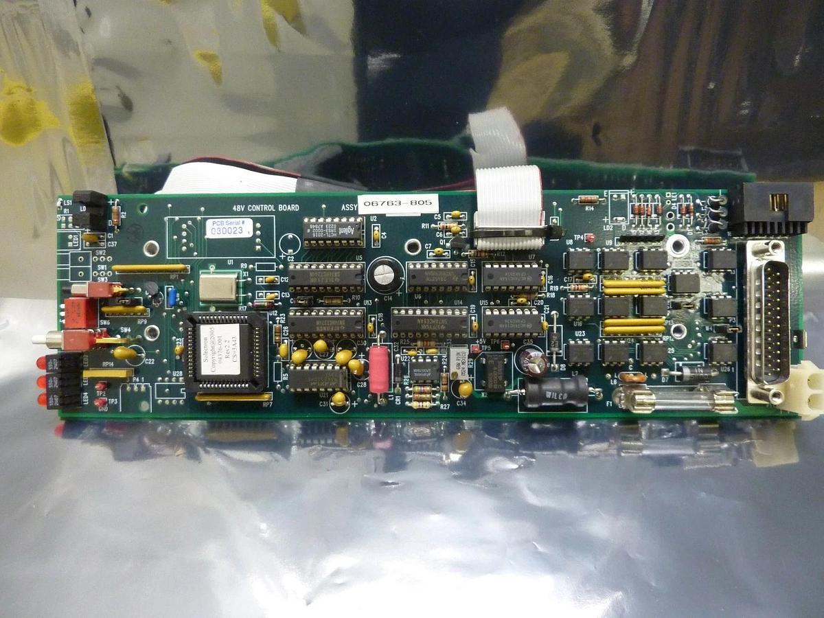 Used Asyst Technologies 06763-805 48V Control Board PCB 06763-705 Used Working