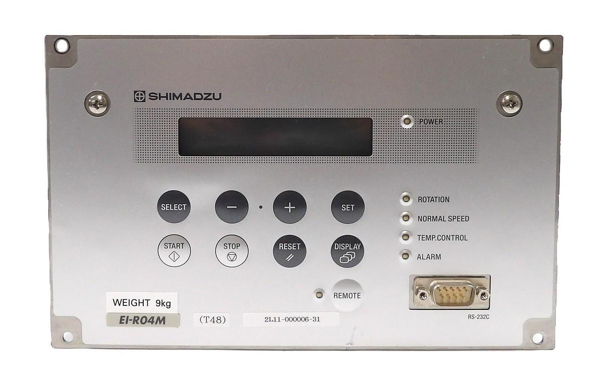 Used TMP Shimadzu EI-R04M (T48) Turbomolecular Pump Controller Turbo TEL Working