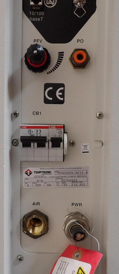 Used Temptronic TP04300A-8C32-4 Thermal Inducing System X-Stream 4300 Untested As-Is