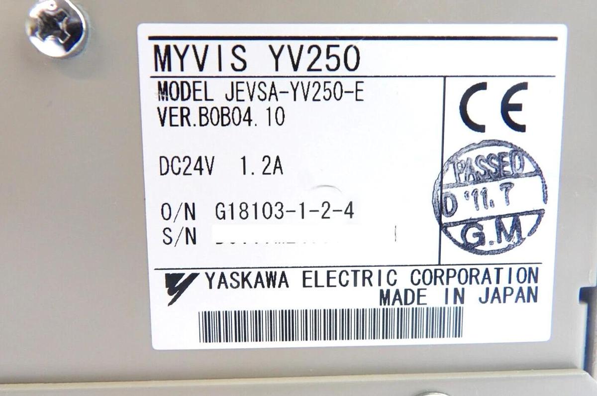 Used Yaskawa JEVSA-YV250-E Vision Controller MYVIS Reseller Lot of 3 Working Surplus