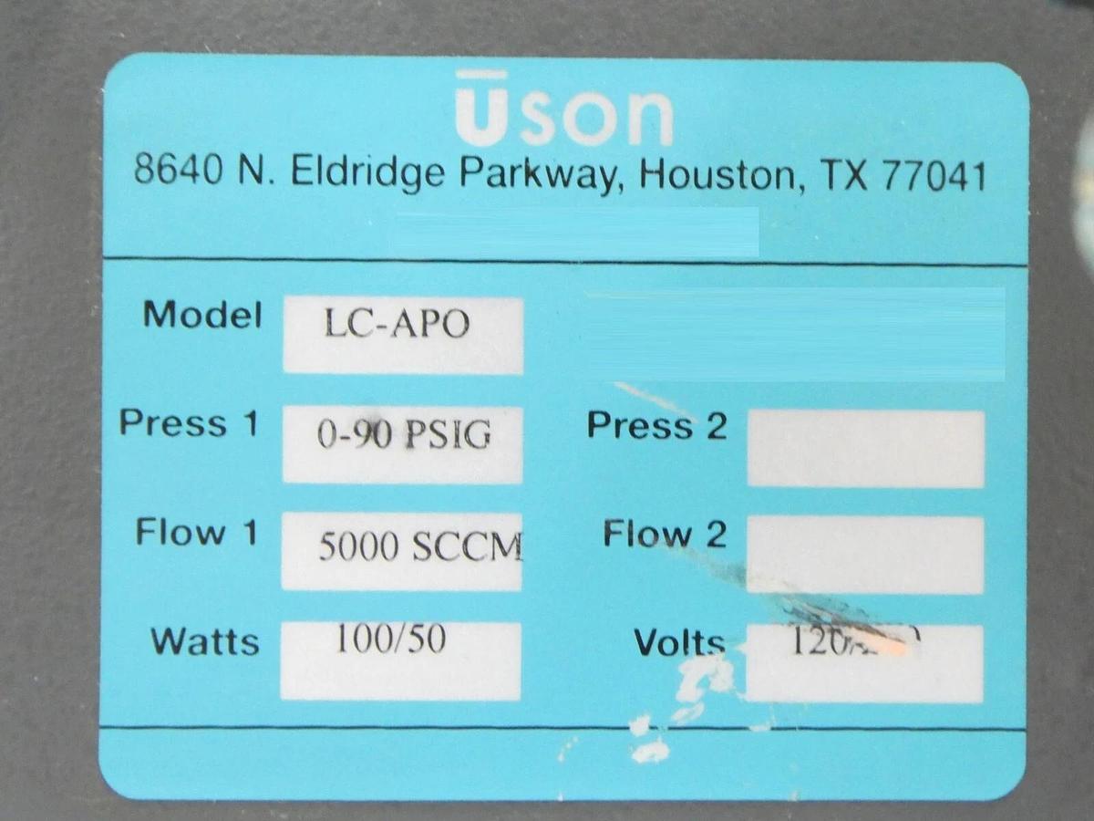 Used Uson LC-APO Single Port Multi-Air Leak Tester Sprint-LC Untested Surplus