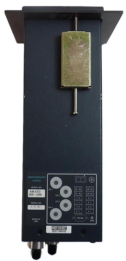 Used AE Sekidenko 350-1200 3-Channel Optical Fiber Thermometer 2000 Working