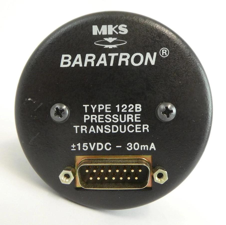 Used MKS Instruments 122BA-01000EB-S Baratron Pressure Transducer Type 122 Working