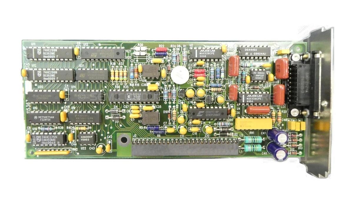 Used MKS Instruments 115367-G1-E Transducer Controller PCB Card Working Surplus