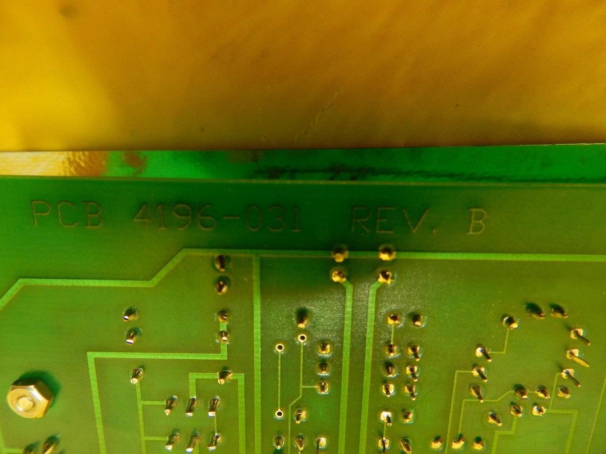 Used Semiconductor Equipment Corp 4196-030 Amplifier PCB Board 410 Bonder Used