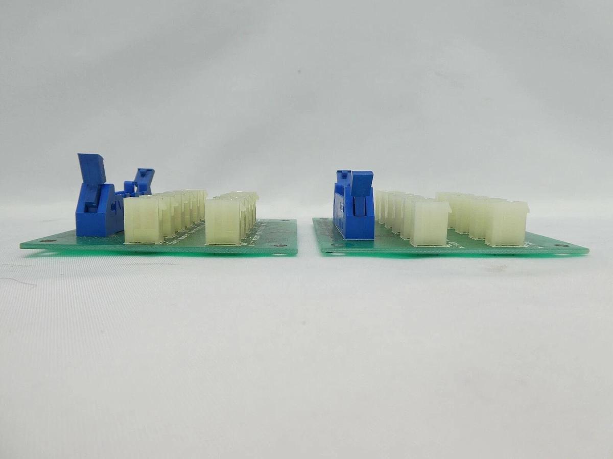 Used Electroglas 250018-001 Pneumatic Interconnect Board PCB Lot of 2 4085x Working