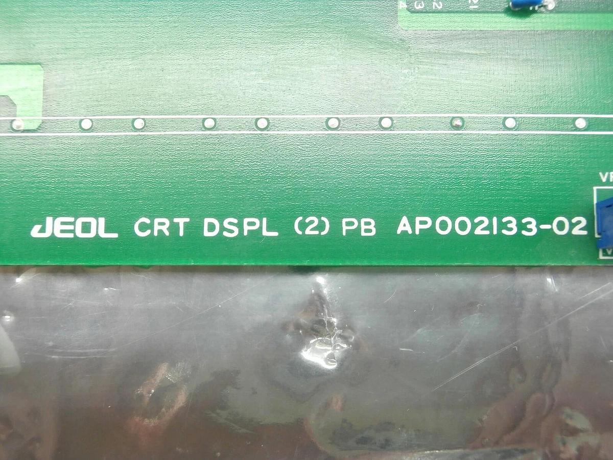 Used JEOL AP002133-02 CRT Display Board PCB Card CRT DSPL(2)PB JSM-6400F Used