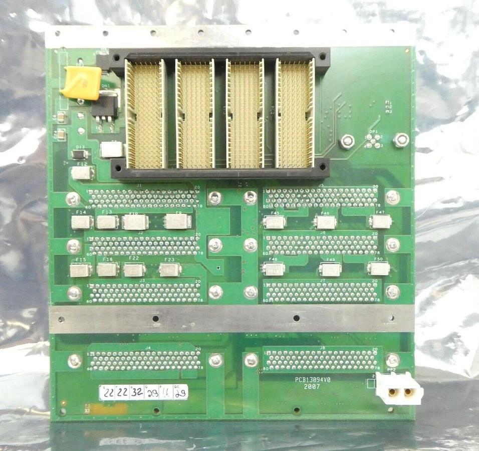 Used MKS Instruments AS00372-04 DeviceNet 4 Slot Backplane PCB Working Surplus