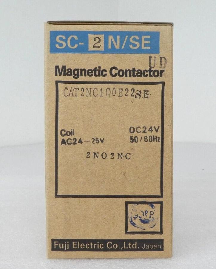 Used Fuji 2NC1Q0E22SE Magnetic Contactor SC-2N/SE Mattson 579-06994-00 Lot of 14 New