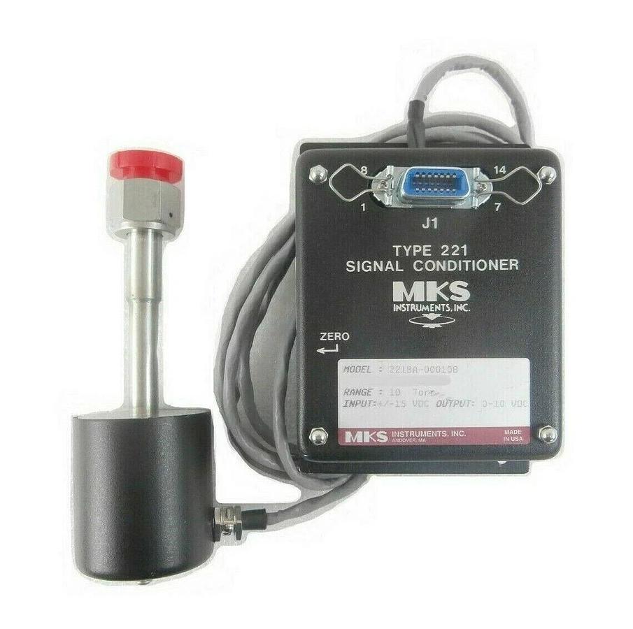 Refurbished MKS Instruments 221BA-00010B Signal Conditioner Set Type 221 Refurbished Surplus