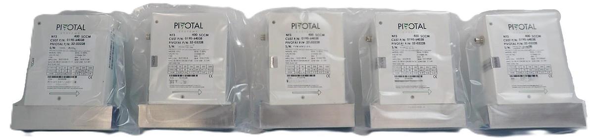 Pivotal Systems 32-03228 Mass Flow Controller MFC AMAT 0190-64038 Lot of 5 New