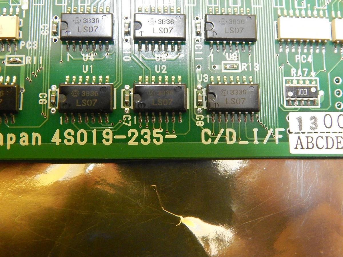 Used Nikon 4S019-235 Interface PCB Card C/D_I/F NSR-307E Used Working