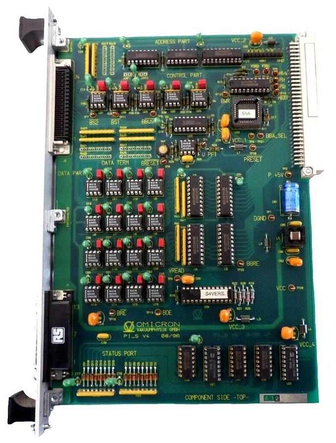Used Omicron Vakuumphysik PI_S V4 SPM CU PCB Assembly Working Surplus