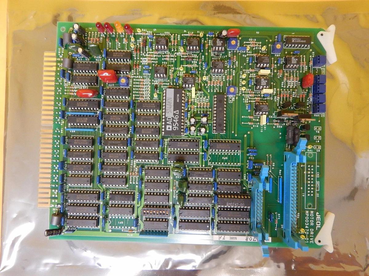 Used JEOL MP003470-01 MOTOR DRIVE Board PCB Card TA JEM-2010F Working