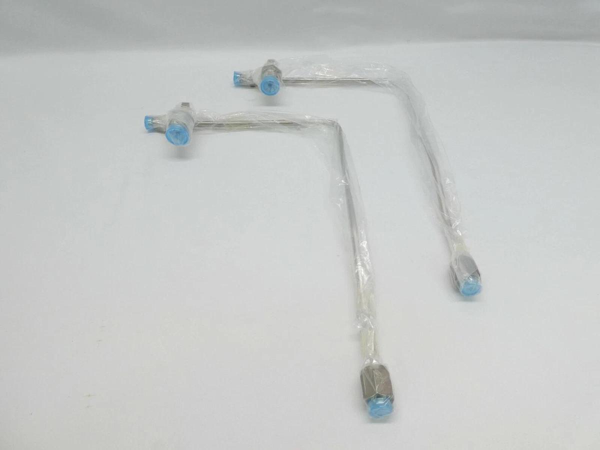 Used TEL Tokyo Electron 3D10-302404-V1 Gas Flow Center Pipe Lot of 2 Copper Working