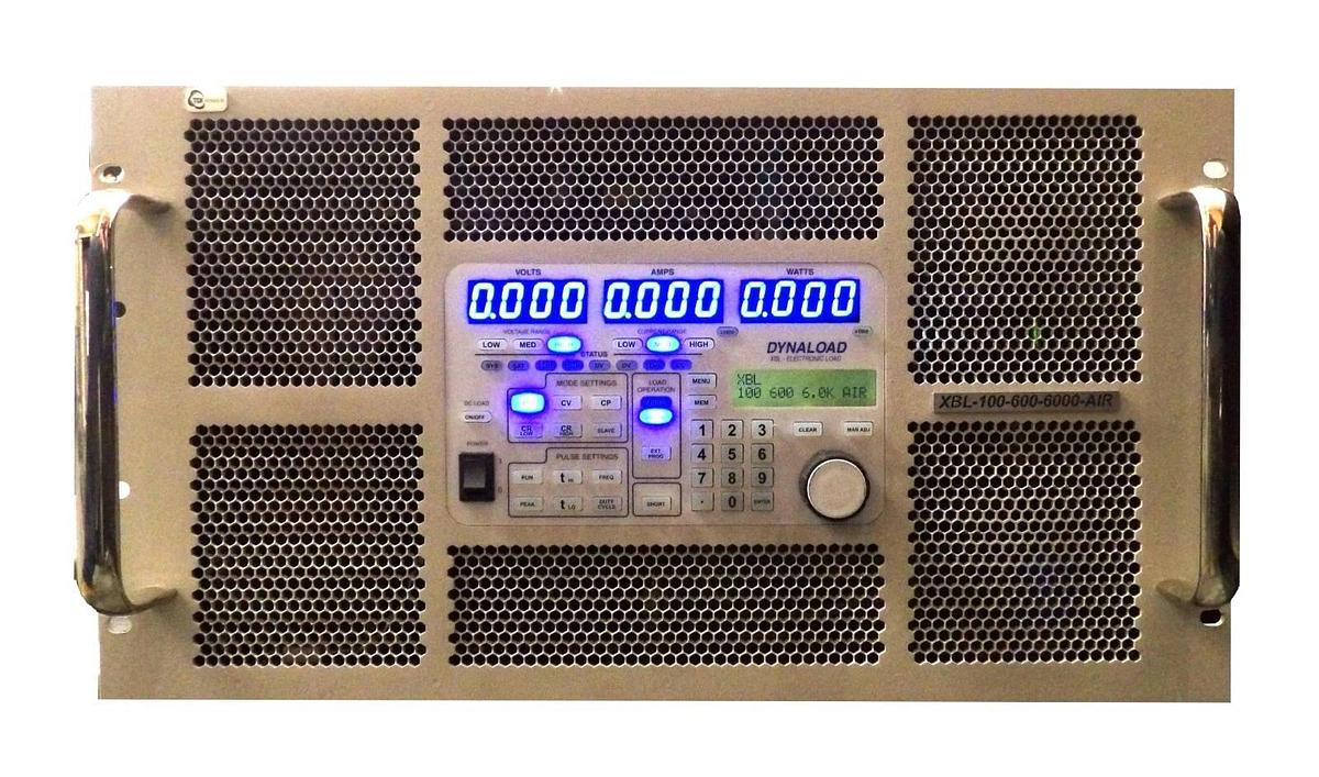 Used TDI Dynaload XBL-100-600-6000-AIR Electronic Load Gen II Series Working