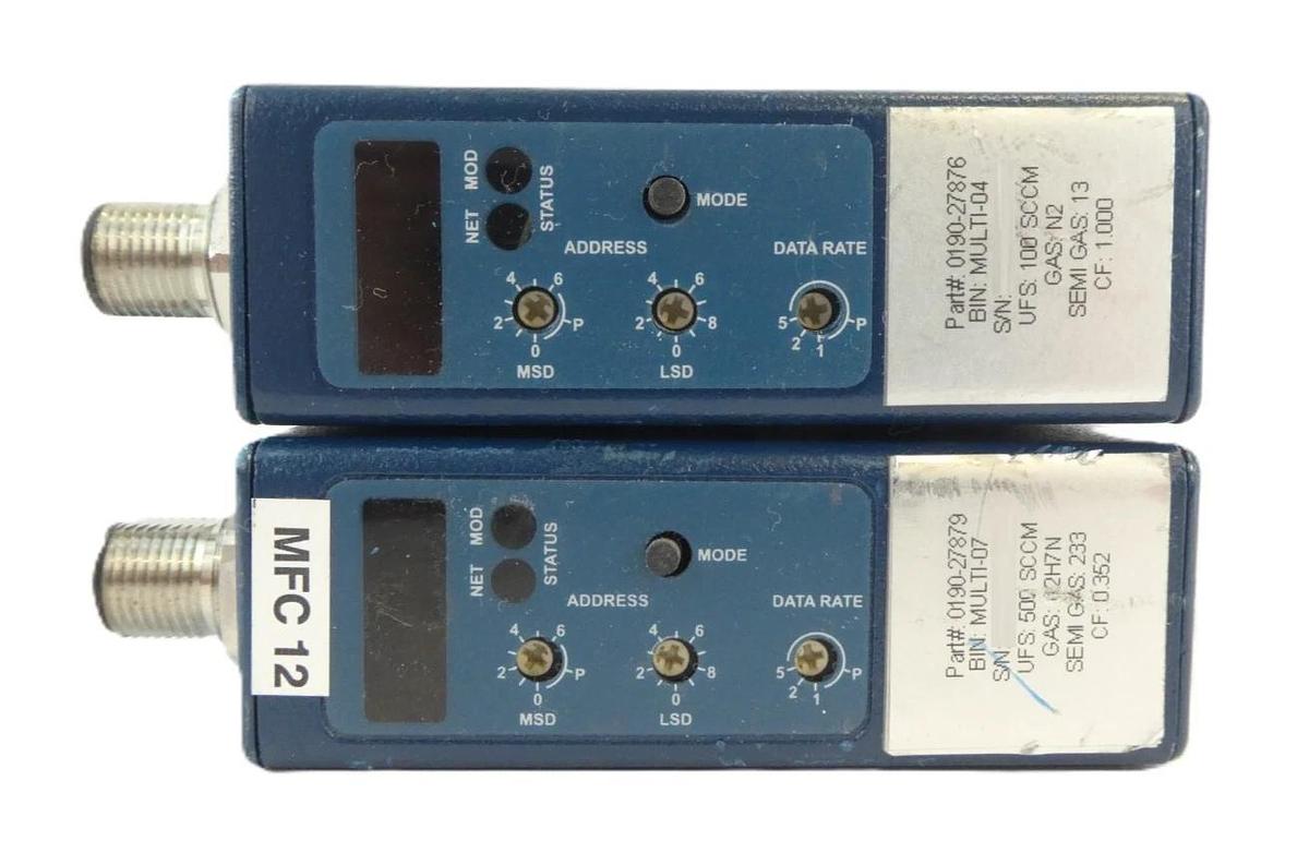 Used Aera PI-980 Mass Flow Controller MFC Reseller Lot of 16 Working Surplus