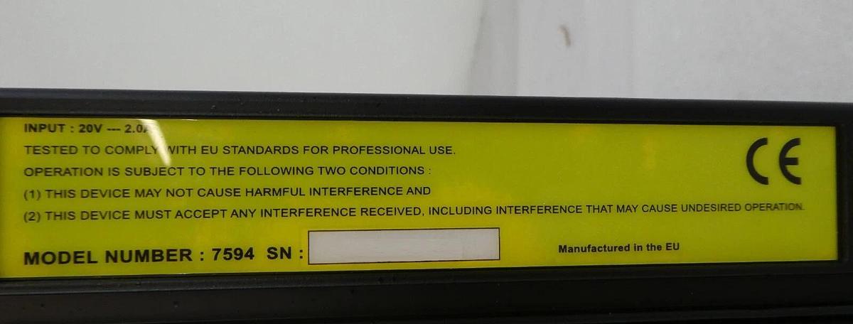 Used RTG Ross Technologies Group 7594 Industrial Panel PC 7591-PM1 Spare Surplus