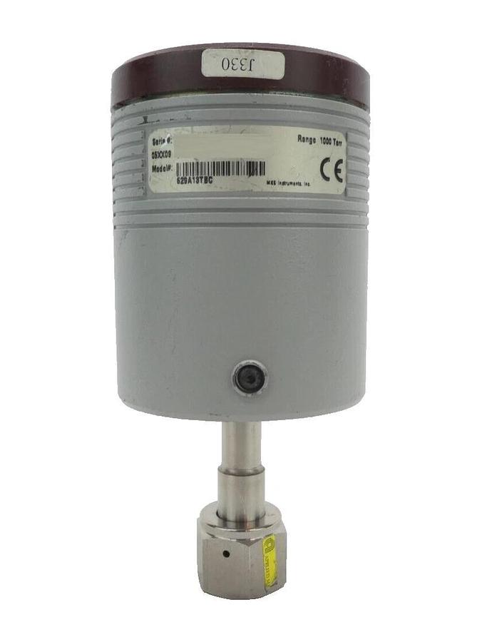 Used MKS Instruments 629A13TBC Baratron Capacitance Manometer Tested Working Surplus
