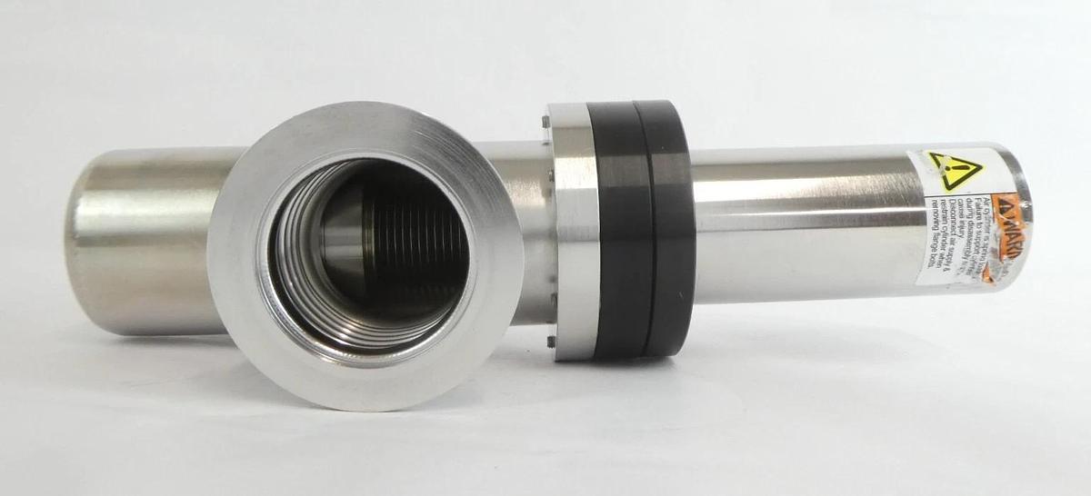 Used AMAT Applied Materials 0190-87725 Pneumatic Angle Valve NW50 Working