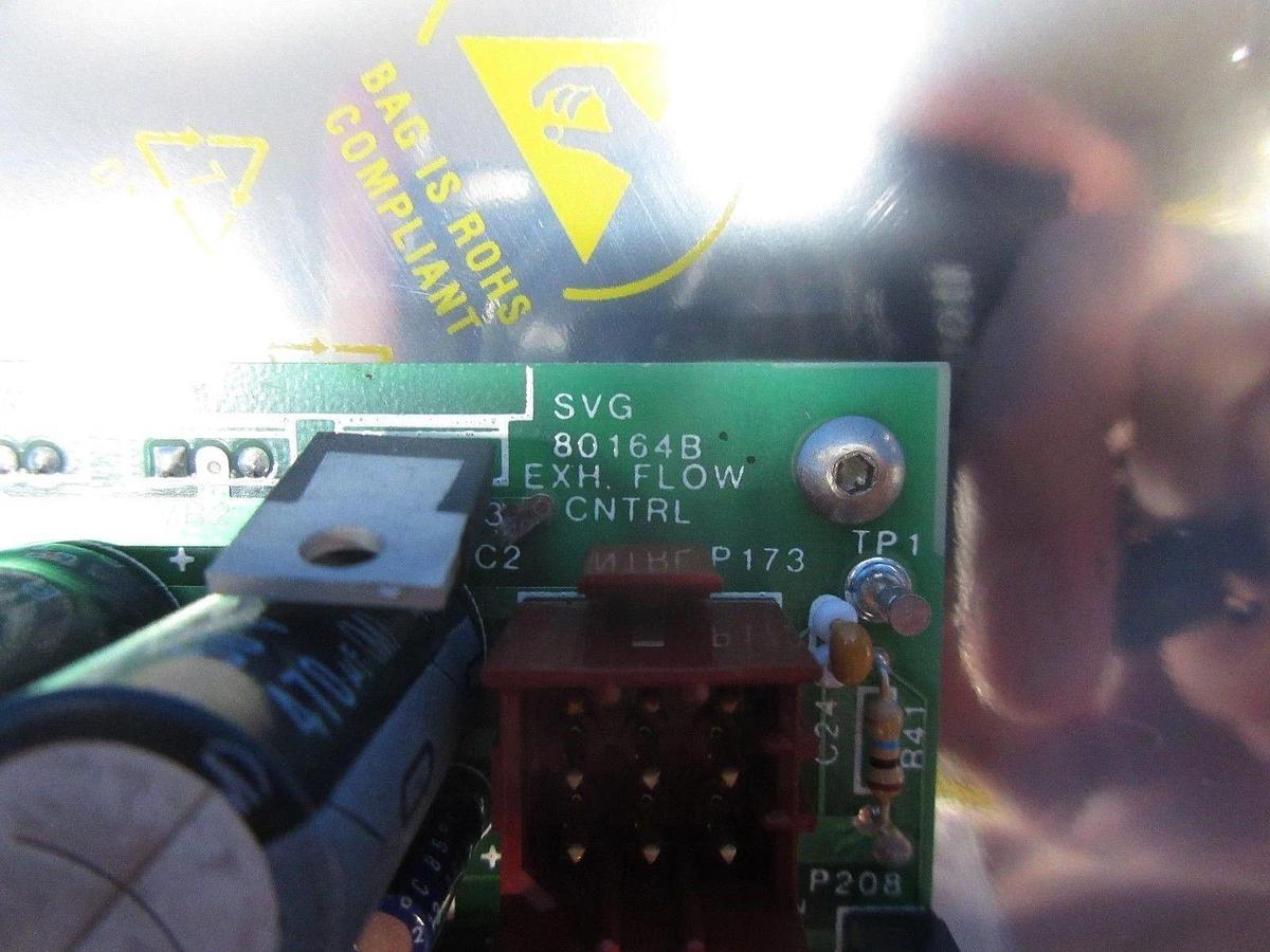 Used SVG Silicon Valley Group 80164B EXH FLOW CNTRL Board PCB 90S Used Working