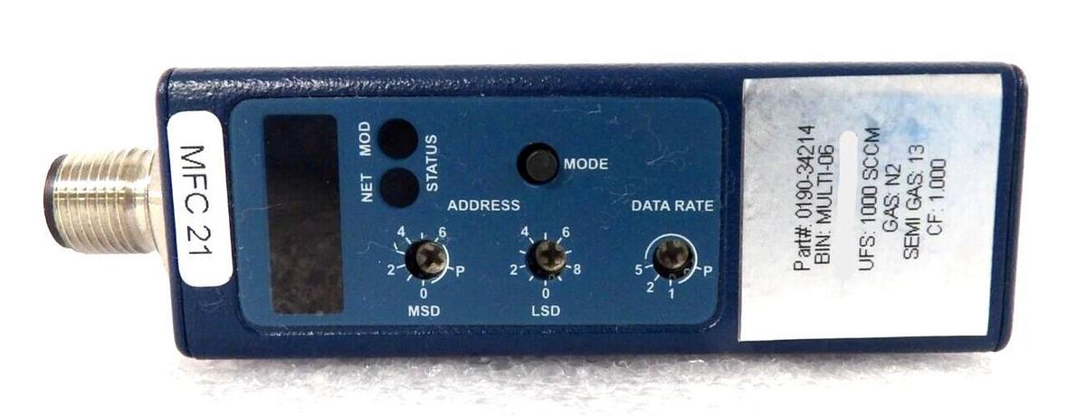 Used Aera PI-98 Series Mass Flow Controller MFC Lot of 8 Working Spare Surplus