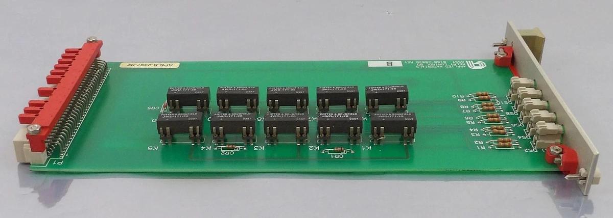 Used AMAT Applied Materials 0100-20038 Relay Control PCB Card Reseller Lot of 2
