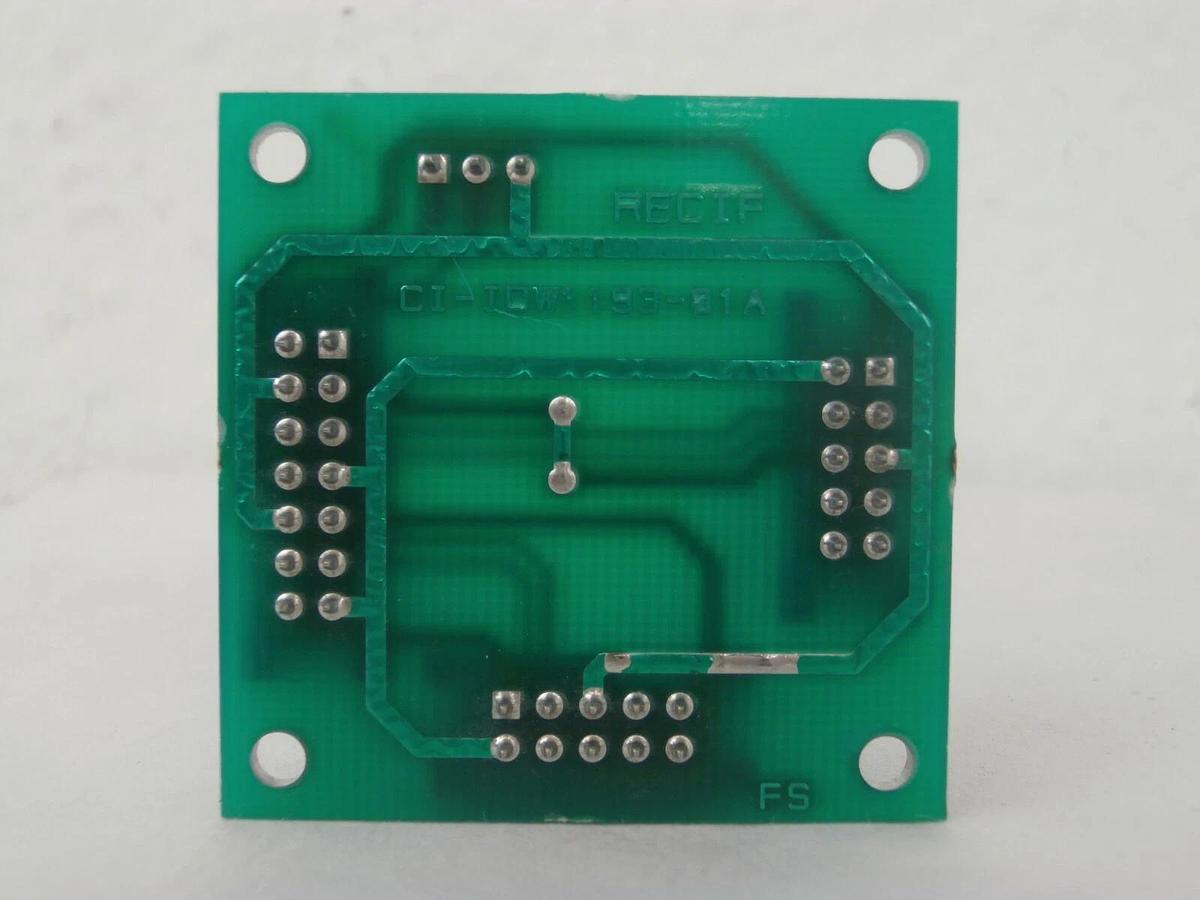 Used RECIF Technologies CI-IDW1 Connector PCB 193-01 A IDLW8 200mm Working Surplus