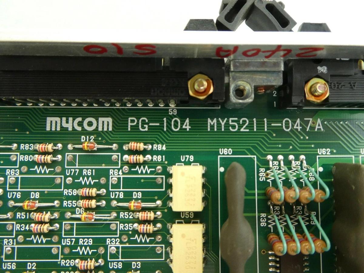 Used Mycom PG104L-04 Process Control PCB Card PG-104 MY5211-047A DNS FC-3000 Working