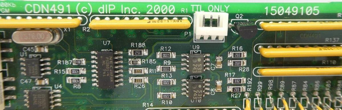 Used DIP 15049105 DeviceNet I/O PCB Card AMAT 0190-04457 Reseller Lot of 2 Working
