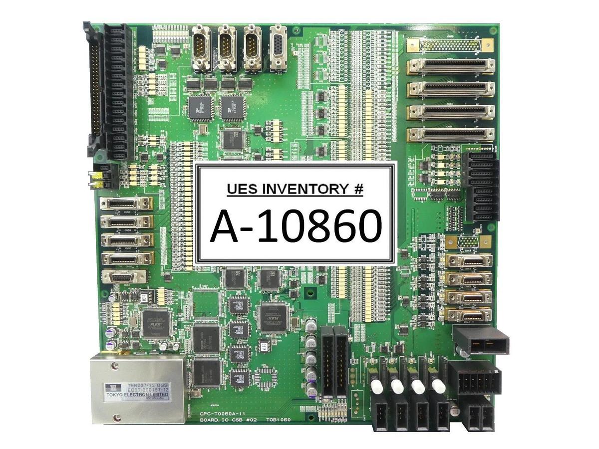 Used TEL Tokyo Electron CPC-T0060A-11 CSB #02 I/O PCB TOB1060 Working Surplus