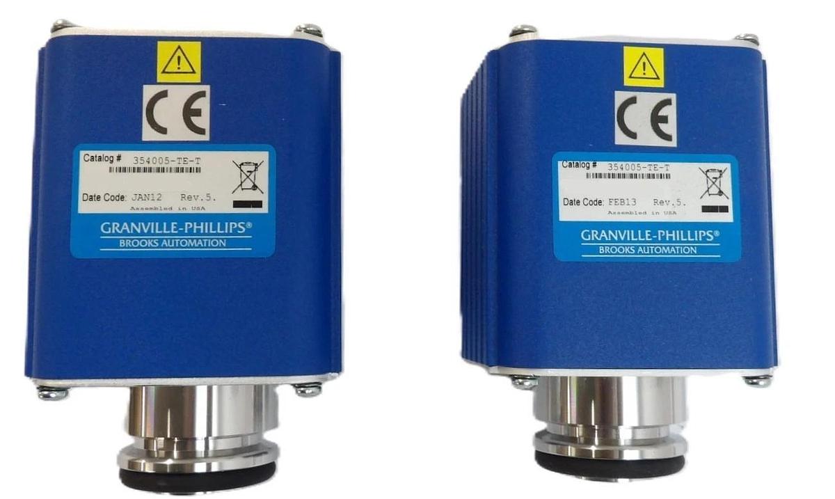 Used Granville-Phillips 354005-TE-T Micro-Ion Gauge Lot of 2 Working