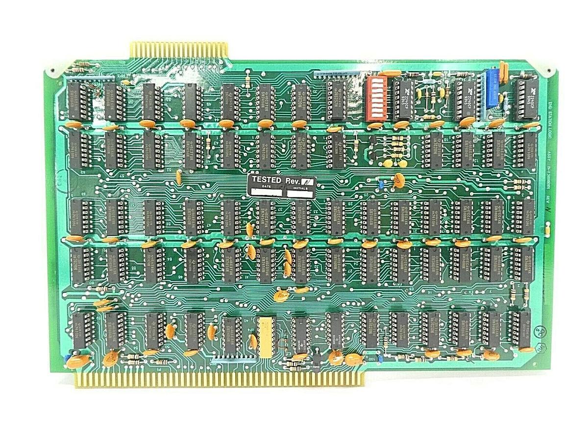 Used Varian Semiconductor VSEA D-F3898001 End Station Logic PCB Card Rev. N Working