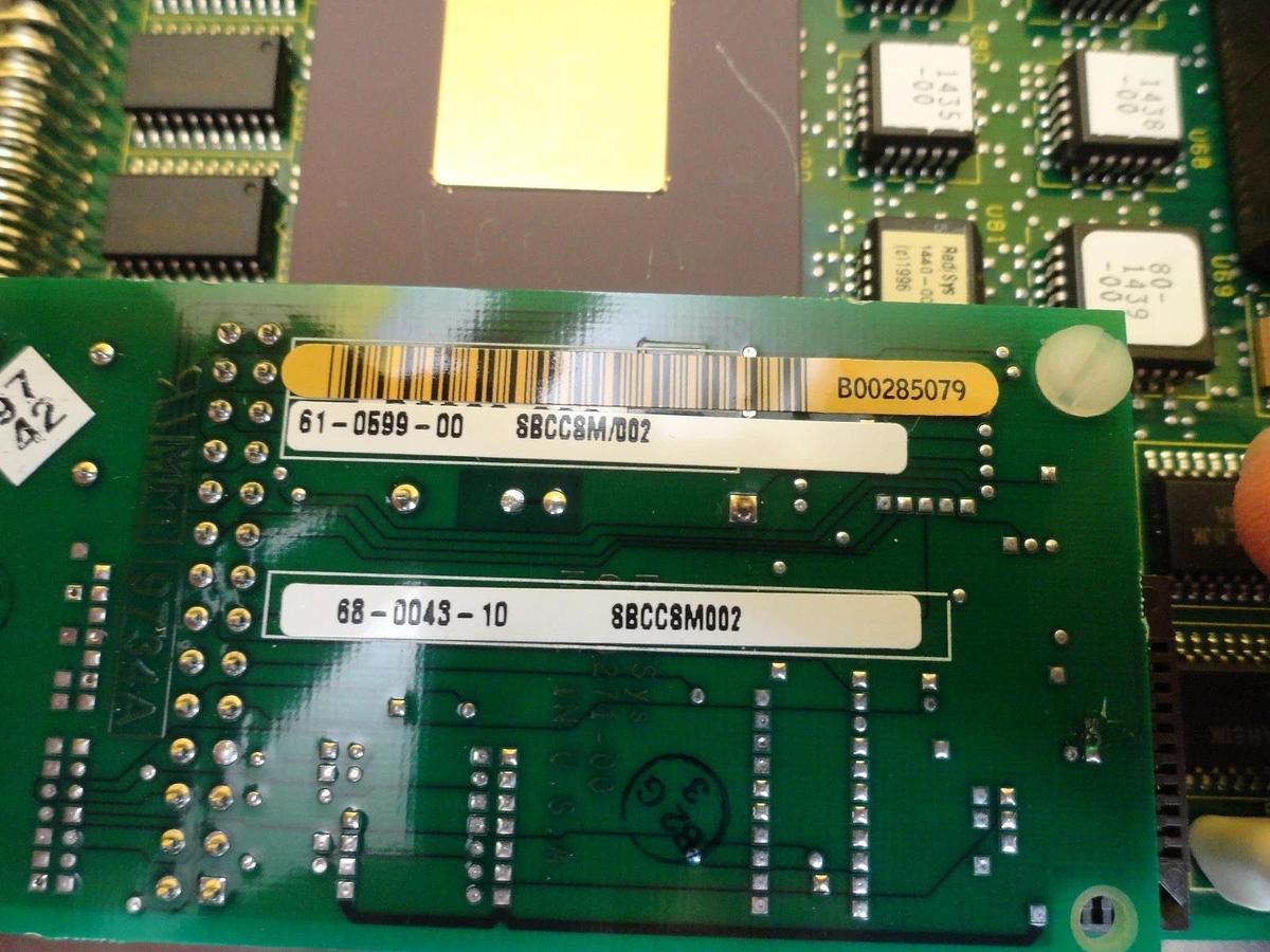 Used RadiSys 68-0061-10 Single Board Computer SBC 386/258 U43L-2 Orbot WF 736 Used