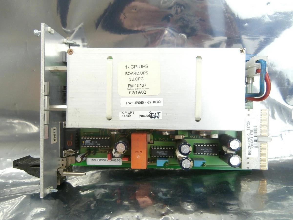 Used Inova Computers 11249 UPS Board PCB Card 1-ICP-UPS UPS60-27.10.00 Used Working