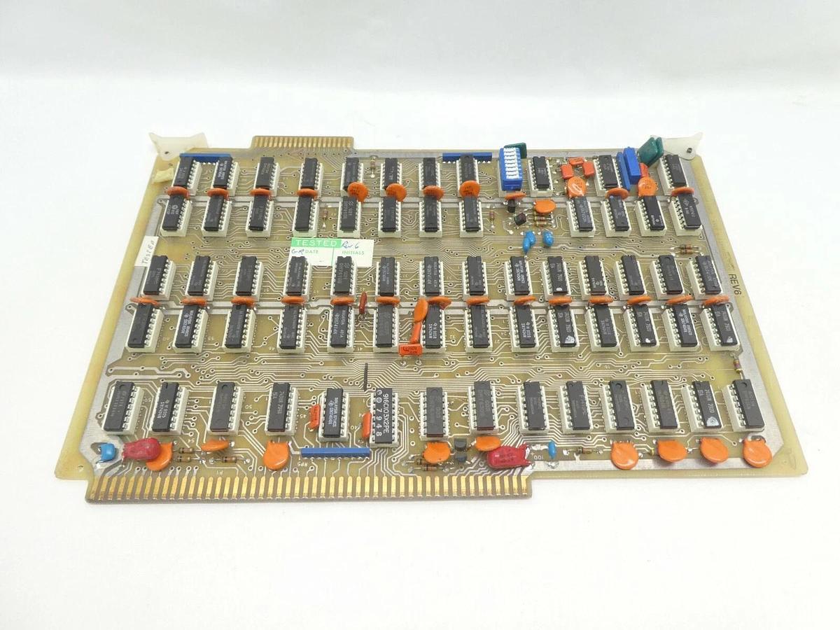 Used Varian Semiconductor VSEA D-F3898001 End Station Logic PCB Card Rev. 6 Working
