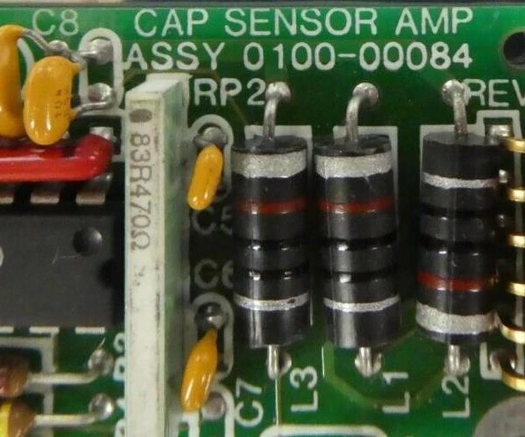 Used AMAT Applied Materials 0100-00084 Capacitive Sensor Amp PCB Board P5000 Working