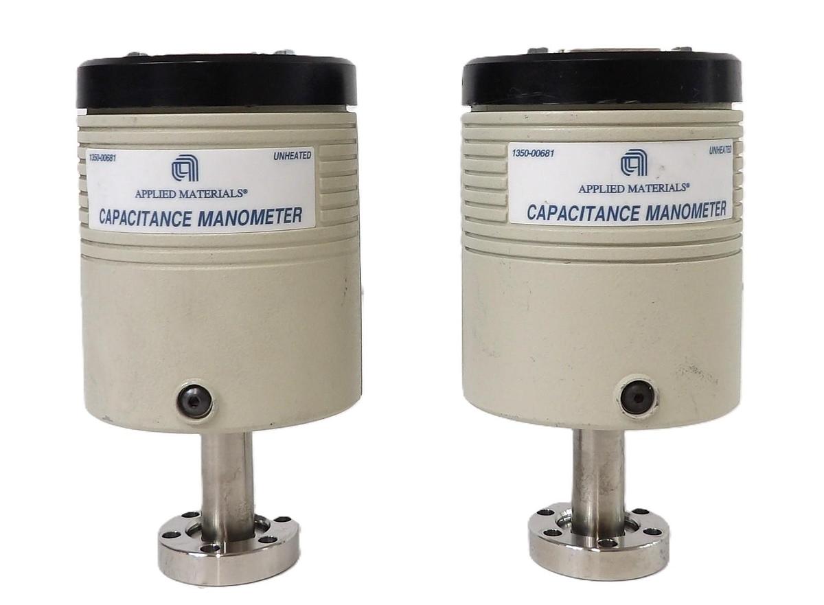 Used AMAT Applied Materials 1350-00681 Capacitance Manometer Reseller Lot of 2