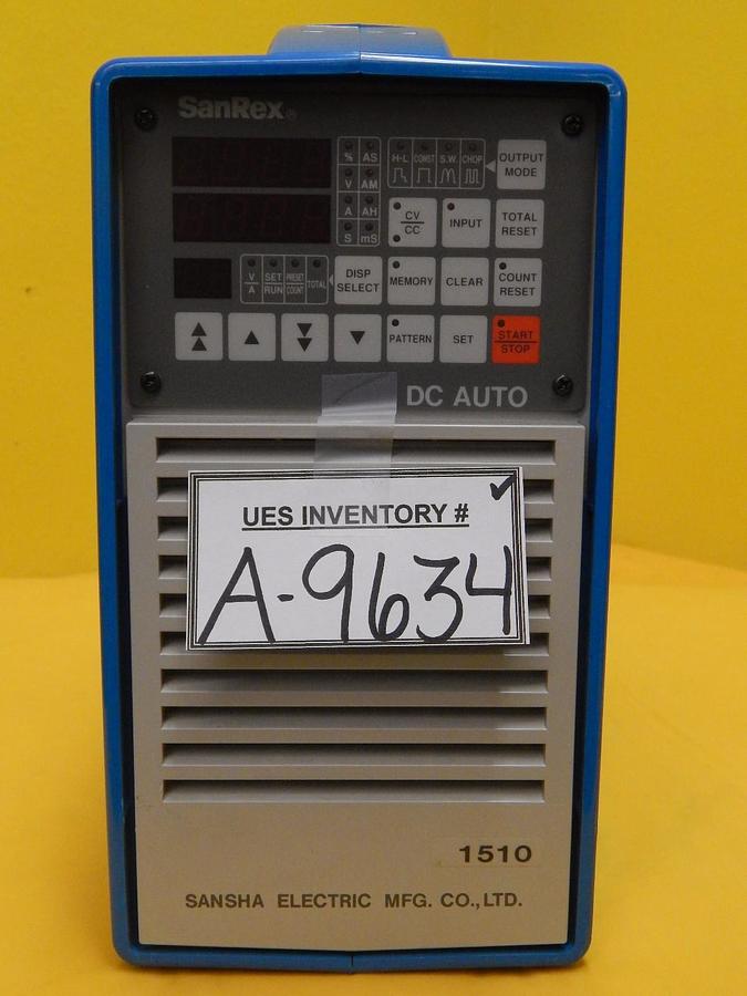 Used Sansha Electric HKD-1510BT Metal Surface Treatment Power Supply SanRex Working